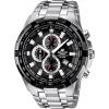 Casio chronografické náramkové hodinky EF-539D-1AVEF (d x š x v) 53.5 x 48.5 x 11.5 mm stříbrná, černá Materiál pouzdra=nerezová ocel materiál řemínku=nerezová ocel