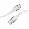 Intenso USB kabel USB 2.0 USB-A zástrčka, USB-C ® zástrčka 1.50 m bílá látkový potah 7901102