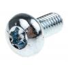 RS PRO Bezpečnostní šroub, Lesklý zinek Kónická hlavice, Ocel, M6, délka: 12 mm RS PRO Bezpečnostní šroub, Lesklý zinek Kónická hlavice, Ocel, M6, délka: 12 mm