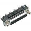 HARTING Konektor D-Sub, řada: D-Sub, počet kontaktů: 9, orientace těla: Pravý úhel, Průchozí otvor Vnitřní, D-SUB,