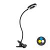 ECOLITE LED stolní lampa dotyková MILA 8W, volba teploty světla, stmívatelná, černá, USB kabel, LU15A-CR ECOLITE LED stolní lampa dotyková MILA 8W, volba teploty světla, stmívatelná, černá, USB kabel, LU15A-CR