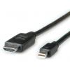 Roline, A: Vnější Mini DisplayPort, B: Vnější HDMI, Polyvinylchlorid DisplayPort Kabely 3 m