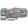 WAGO Svorkovnice pro montáž na lištu DIN 2006-1671/1000-848, řada: TOPJOB S, 24V Šedá 6mm² 1 Klecová svorka ATEX, EAC