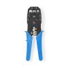 Krimpovací Kleště CAT5 / CAT5e / CAT6 / CAT6a / RJ10 / RJ11 | Kleště / Odizolování / Řezání | ABS / Ocel | Modrá CCGB89510BU Krimpovací Kleště CAT5 / CAT5e / CAT6 / CAT6a / RJ10 / RJ11 | Kleště / Odizolování / Řezání | ABS / Ocel | Modrá CCGB89510BU