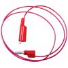 Mueller Electric BU-2030-A-24-2 měřicí kabel banánková zástrčka 4 mm krokosvorky 0.6 m červená 1 ks Mueller Electric BU-2030-A-24-2 měřicí kabel banánková zástrčka 4 mm krokosvorky 0.6 m červená 1 ks