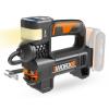 WX092.9 - Aku kompresor a lampa 20V - bez akumulátoru - Powershare