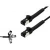 BKL Electronic 144015 RJ45 síťové kabely, propojovací kabely CAT 8.1 U/FTP 5 m černá 1 ks BKL Electronic 144015 RJ45 síťové kabely, propojovací kabely CAT 8.1 U/FTP 5 m černá 1 ks