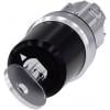 Siemens 3SU10505BF110AA0 3SU1050-5BF11-0AA0 klíčový spínač kovový přední prstenec, Vysoký lesk černá 1 x 90 ° na klíč 1 ks Siemens 3SU10505BF110AA0 3SU1050-5BF11-0AA0 klíčový spínač kovový přední prstenec, Vysoký lesk černá 1 x 90 ° na klíč 1 ks