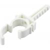 TRU COMPONENTS upevňovací příchytka zástrčný 93013c1193 Průměr kabelového svazku (rozsah) 30 mm (max) pro zástrčnou montáž do zdiva, opětovně se zavírá bílá 1