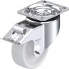 Blickle 609834 LK-PO 100R-1-FI Otočné kolečko s brzdou Ø kola: 100 mm nosnost (max.): 280 kg 1 ks Blickle 609834 LK-PO 100R-1-FI Otočné kolečko s brzdou Ø kola: 100 mm nosnost (max.): 280 kg 1 ks