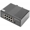 Digitus DN-651113 průmyslový ethernetový switch 10 / 100 / 1000 MBit/s IEEE 802.3af (12.95 W), IEEE 802.3at (25.5 W)