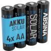 Absina akumulátor AA, Ni-MH, 1.2 V, 4 ks Absina akumulátor AA, Ni-MH, 1.2 V, 4 ks