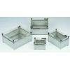 RS PRO Pouzdro IP66 Nestíněný barva Šedá IK10 barva Průhledné Laminát 300 mm 300 mm 175 mm