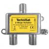 TechniSat 2-Wege-Verteiler satelitní rozdělovač dvojitý 5 - 2150 MHz TechniSat 2-Wege-Verteiler satelitní rozdělovač dvojitý 5 - 2150 MHz