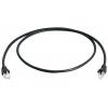 Telegärtner 100007978 RJ45 síťové kabely, propojovací kabely CAT 6A S/FTP 1.00 m černá samozhášecí, s ochranou, párové stínění, dvoužilový stíněný, bez Telegärtner 100007978 RJ45 síťové kabely, propojovací kabely CAT 6A S/FTP 1.00 m černá samozhášecí, s ochranou, párové stínění, dvoužilový stíněný, bez
