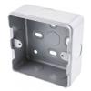 Instalační krabice Metal Clad 1 38 mm Matný Hliník Stříbrná BS 86mm MK Electric IP20 Povrch 86 mm Instalační krabice Metal Clad 1 38 mm Matný Hliník Stříbrná BS 86mm MK Electric IP20 Povrch 86 mm