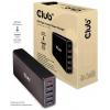 club3D CAC-1903EU USB nabíjecí hub do zásuvky (230 V) USB-C® zásuvka, USB 2.0 zásuvka A