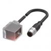 Kabel ovladače snímače, A: Vnitřní, A: Pravoúhlý 4, B: Přímý, B: Vnější, 250V 4, IP67, IP68, IP69K, řada: BCC06 BALLUFF Kabel ovladače snímače, A: Vnitřní, A: Pravoúhlý 4, B: Přímý, B: Vnější, 250V 4, IP67, IP68, IP69K, řada: BCC06 BALLUFF