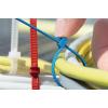 Stahovací páska Rozpojitelné 115-00008 LR55R-PA66-NA 195 mm 4.7mm Přírodní Nylon 66 HellermannTyton