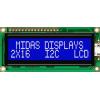 Alfanumerický displej LCD MC21605C6W-BNMLWI-V2 Alfanumerické podsvícení LED Paralelní Midas 2 x 16 Alfanumerický displej LCD MC21605C6W-BNMLWI-V2 Alfanumerické podsvícení LED Paralelní Midas 2 x 16