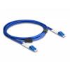 Delock 87921 optické vlákno optické vlákno kabel 3 m modrá [1x zástrčka LC - 1x zástrčka LC] 9/125 µ Singlemode OS2