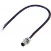 TRU COMPONENTS Přívodní kabel, TC-13751896, piny: 3, 0.2 m, 1 ks