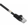 Renkforce RF-5044018 RJ45 síťové kabely, propojovací kabely CAT 5e U/UTP 3.00 m černá s ochranou 1 ks Renkforce RF-5044018 RJ45 síťové kabely, propojovací kabely CAT 5e U/UTP 3.00 m černá s ochranou 1 ks