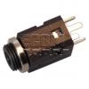 Jack zásuvka 3,5 mm stereo, panelová, s vypínačem FC681375V Jack zásuvka 3,5 mm stereo, panelová, s vypínačem FC681375V