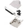 MH Connectors MHDTZK25-DM25S-K sada D-SUB zásuvková lišta 180 ° Pólů: 25 pájecí kalíšek 1 ks