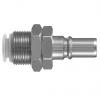 SMC Konektor Bulkhead, řada: KK, Nerezová ocel, Zásuvný 3.2mm M5 Metrické
