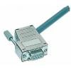 HARTING 09 67 009 0435 09670090435 D-SUB pouzdro Pólů: 9 plast, pokovený 180 °, 45 ° stříbrná 1 ks
