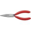 Knipex 25 01 140 pro elektroniku a jemnou mechaniku ploché jehlové kleště rovné vanadová elektrikářská ocel 140 mm