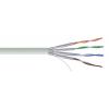 RS PRO Cat7 Ethernetové kabely, Šedá, Polyvinylchlorid 100 m, typ pláště: U/FTP RS PRO Cat7 Ethernetové kabely, Šedá, Polyvinylchlorid 100 m, typ pláště: U/FTP