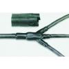 Větvení, řada: 462A0 Elastomer odolný proti tekutině 3cestná barva Černá TE Connectivity 26.9 mm