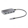 Rozbočovač USB-C 5G4AB-USB-C-HUB, standard: USB 3.0 USB, počet portů USB: 4 Napájení sběrnicí 420 mm StarTech.com 16 mm