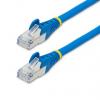 StarTech.com Cat6a Ethernetové kabely, řada: NLBL, Modrá, Nízko dýmivý bezhalogenový 7.5 m, typ pláště: Stíněné Stíněný StarTech.com Cat6a Ethernetové kabely, řada: NLBL, Modrá, Nízko dýmivý bezhalogenový 7.5 m, typ pláště: Stíněné Stíněný