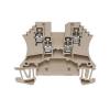 W-Series, Feed-through terminal, Rated cross-section: 1,5 mm², Screw connection, Direct mounting WDU 1.5/ZZ 1031400000 Tmavě béžová Weidmüller 100 ks W-Series, Feed-through terminal, Rated cross-section: 1,5 mm², Screw connection, Direct mounting WDU 1.5/ZZ 1031400000 Tmavě béžová Weidmüller 100 ks