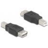 Delock USB 2.0 adaptér [1x USB 2.0 zástrčka B - 1x USB 2.0 zásuvka A] 67199 0 mm