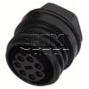 Průmyslová kruhová zásuvka PX0931-07-S, 32 A / 430 V, IP68