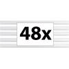 TOOLCRAFT TO-8997030 lepicí tyčinky Ø 7 mm x (L) 100 mm;transparentní240 g;48 ks