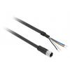 Kulatý konektor 4, 250 V ac, 300V dc, IP65, IP67, řada: General Purpose Telemecanique Sensors 2 m Kulatý konektor 4, 250 V ac, 300V dc, IP65, IP67, řada: General Purpose Telemecanique Sensors 2 m