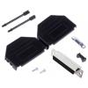MH Connectors MHDTPPK9-DB9P-K sada D-SUB kolíkové lišty 180 ° Pólů: 9 ...