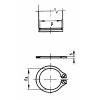 TOOLCRAFT 9 D471 194748 pojistné kroužky vnitřní Ø: 8.4 mm DIN 471 pružinová ocel 100 ks TOOLCRAFT 9 D471 194748 pojistné kroužky vnitřní Ø: 8.4 mm DIN 471 pružinová ocel 100 ks