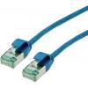 roline recycled material 21.45.3341 RJ45 síťové kabely, propojovací kabely CAT 6A U/FTP 0.30 m modrá nestíněný, extrémně tenký , PVC plášť 1 ks roline recycled material 21.45.3341 RJ45 síťové kabely, propojovací kabely CAT 6A U/FTP 0.30 m modrá nestíněný, extrémně tenký , PVC plášť 1 ks
