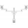 Vogels držák na stůl pro monitor MOMO 2237 1 Displej: (s) 25,4 cm (10) - 86,4 cm (34) bílá nastavitelná výška, naklápěcí, otočný Vogels držák na stůl pro monitor MOMO 2237 1 Displej: (s) 25,4 cm (10) - 86,4 cm (34) bílá nastavitelná výška, naklápěcí, otočný