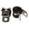 HellermannTyton Spona tvaru P 6.4 mm (vnitřní prům.), Černá, Přírodní, Pryž, Hliník HellermannTyton Spona tvaru P 6.4 mm (vnitřní prům.), Černá, Přírodní, Pryž, Hliník