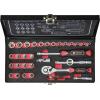 TOOLCRAFT sada nástrčných klíčů metrický 1/4 (6,3 mm) 36dílná 826363