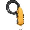brennenstuhl Prodlužovací kabel, řada: Powerblock, délka kabelu: 5 m 4 zásuvek, 230V Typ E – francouzský, IP44 Žlutá, brennenstuhl Prodlužovací kabel, řada: Powerblock, délka kabelu: 5 m 4 zásuvek, 230V Typ E – francouzský, IP44 Žlutá,