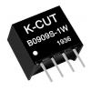 DC-DC měnič K-CUT B0909S-1W, 9 V / 9 V, 1 W, izolovaný DC-DC měnič K-CUT B0909S-1W, 9 V / 9 V, 1 W, izolovaný