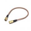 Koaxiální kabel, řada: SMB RG316/U, Černá Polytetrafluorethylén, vnější průměr: 2.49 mm OD 152.4 mm 50 Ω Wurth Koaxiální kabel, řada: SMB RG316/U, Černá Polytetrafluorethylén, vnější průměr: 2.49 mm OD 152.4 mm 50 Ω Wurth